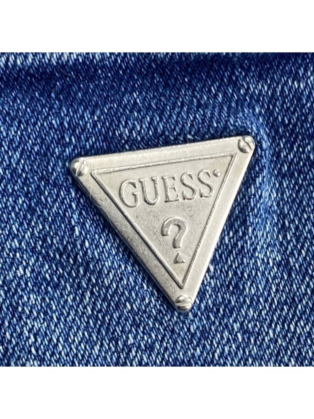 Guess Women's Denim Blue Shortalls - Picture 7 of 9